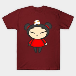 Pucca with a Guinea Pig T-Shirt